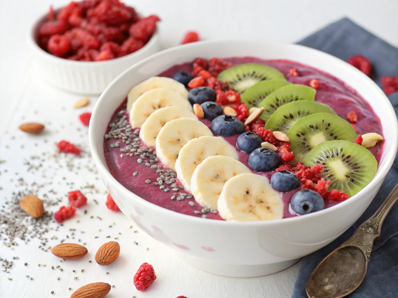 Smoothie med superfoods och bär